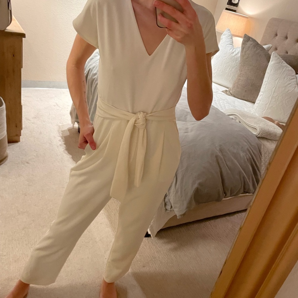 White jumpsuit